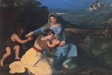 Madonna mit dem Kind, Heilige Katharina und Heiliger Johannes